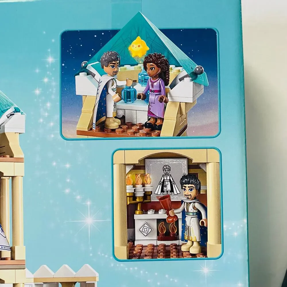 LEGO | Disney Wish Asha's Cottage/King Magnifico's Castle Bundle NWT